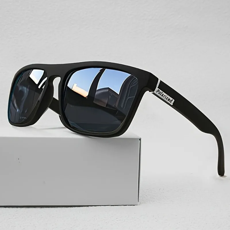 Fishing Sunglasses Polarized - แว่นกันแดดโพลาไรซ์สำหรับผู้ชายและผู้หญิง ดีไซน์ใหม่ ทันสมัย ป้องกันรังสียูวี เหมาะสำหรับตกปลา แคมป์ปิ้ง