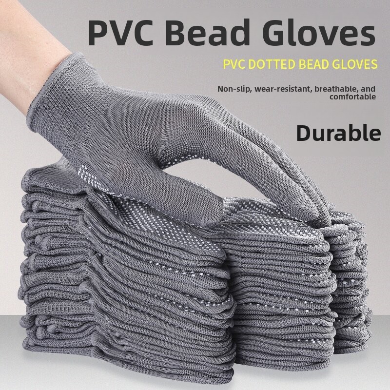 Fishing Gloves - ถุงมือทำงานพลาสติกหนาพิเศษ ป้องกันการลื่น ทนทานต่อการสึกหรอ สำหรับตกปลา ขับรถ งานก่อสร้าง