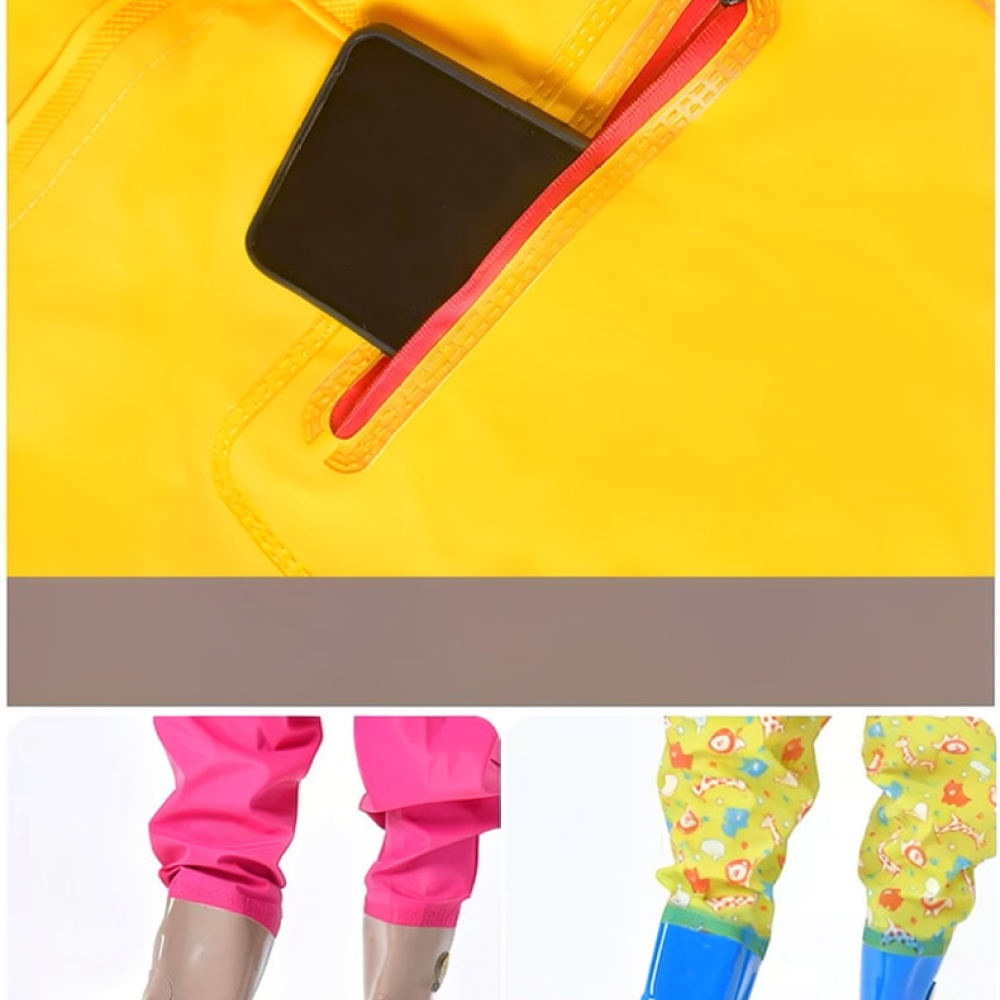 Fishing Rain Suit - ชุดกันน้ำคุณภาพสูง กางเกงตกปลา กันฝน สำหรับกิจกรรมกลางแจ้ง ทำฟาร์ม ชายหาด