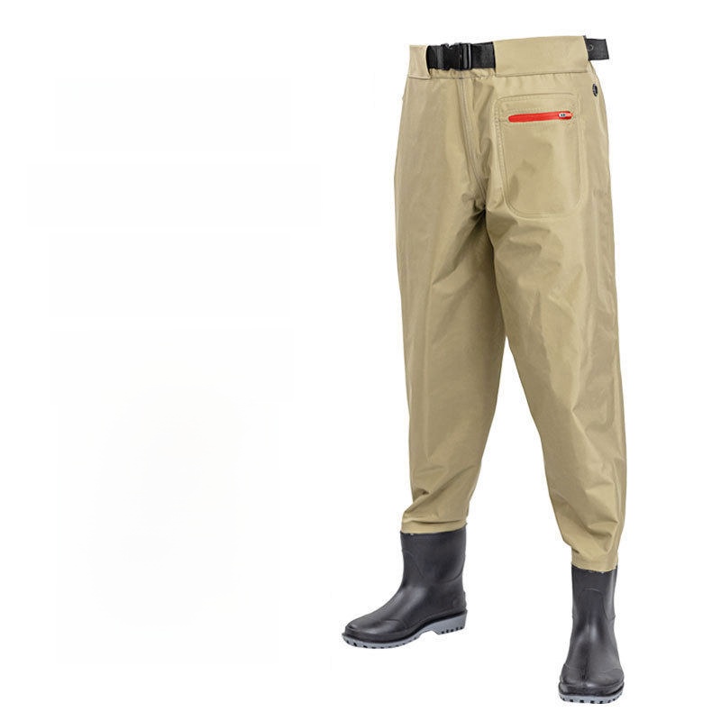 กางเกงกันฝนเอวสูงแบบหนา พร้อมร - Fishing Rain Suit บทวิจารณ์และราคา