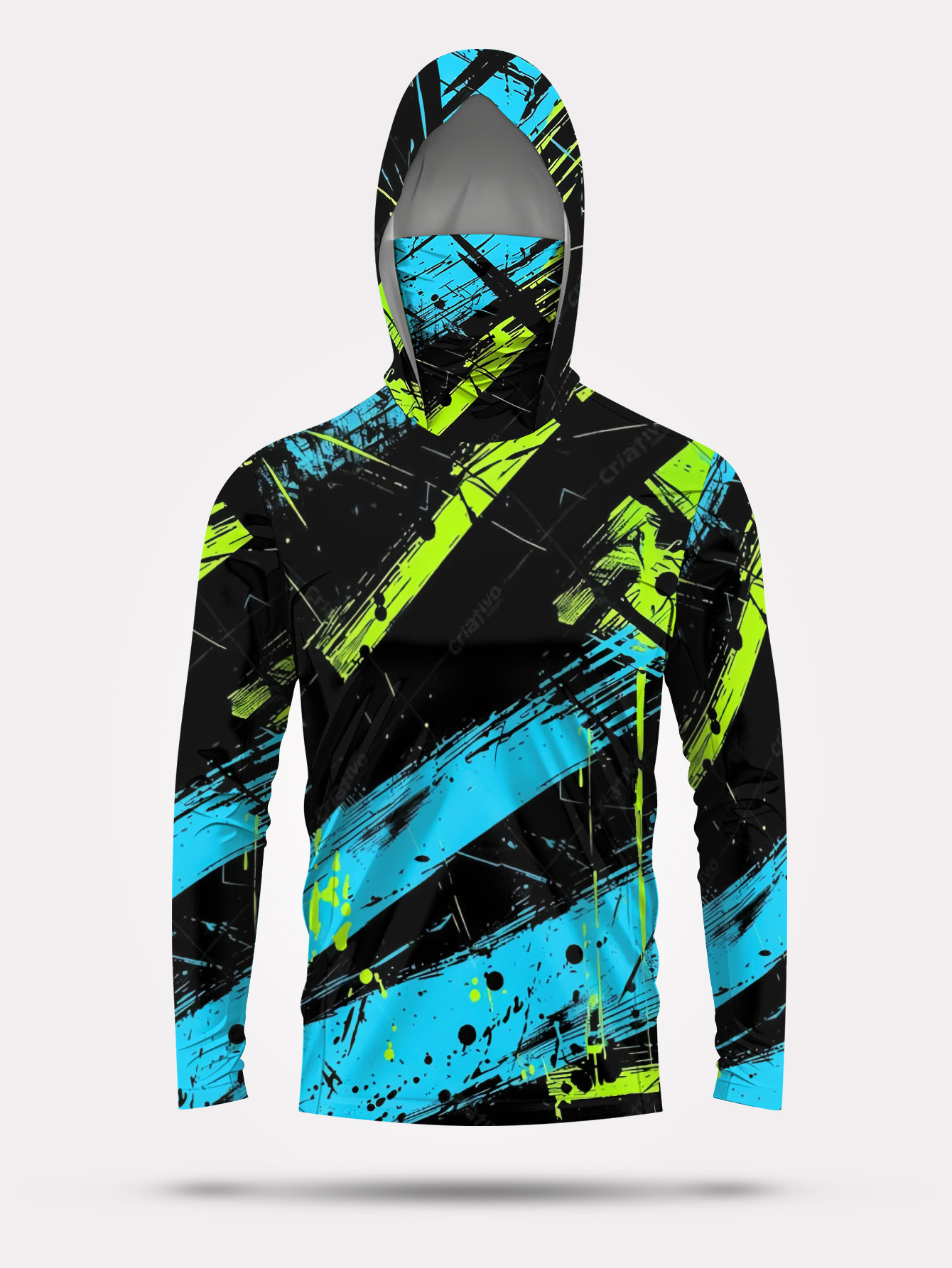 เสื้อฮู้ดตกปลาผู้ชาย แขนยาว แห - Fishing Shirt Uv Protection บทวิจารณ์และราคา
