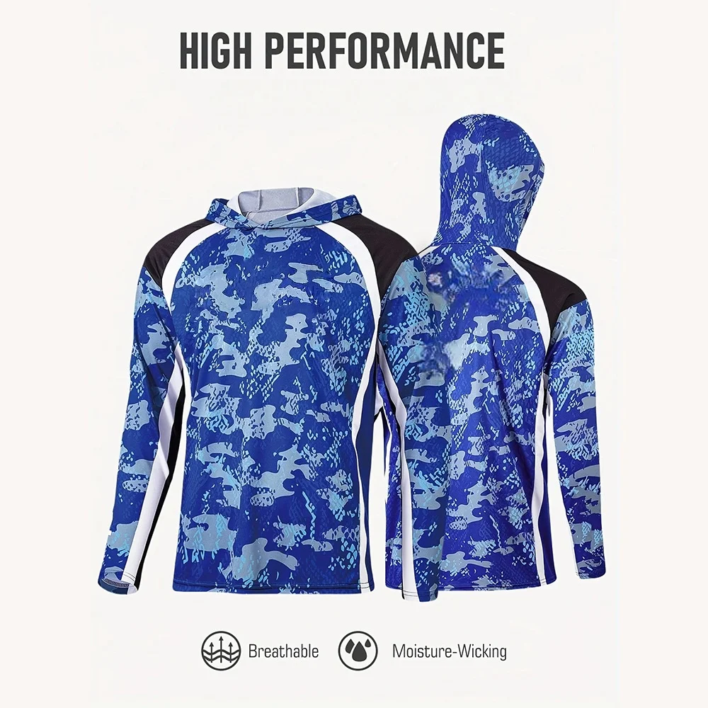เสื้อผ้าสำหรับตกปลา เสื้อฮู้ดส - Fishing Shirt Uv Protection บทวิจารณ์และราคา