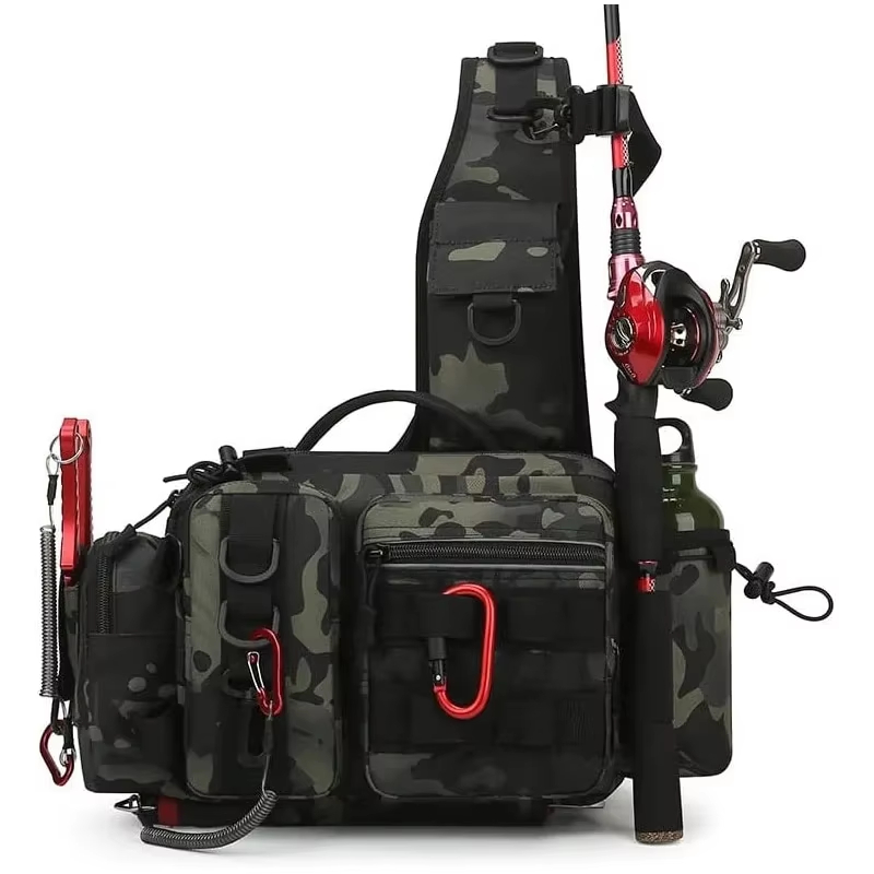 กระเป๋าคาดเอวแบบยุทธวิธีสำหรับ - Fishing Belt บทวิจารณ์และราคา