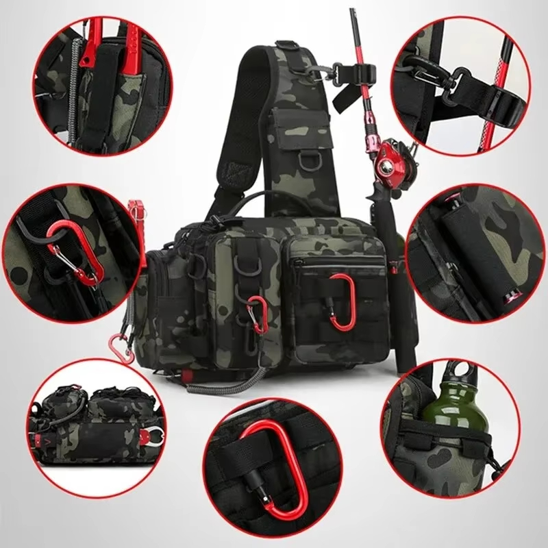 กระเป๋าคาดเอวแบบยุทธวิธีสำหรับ - Fishing Belt บทวิจารณ์และราคา