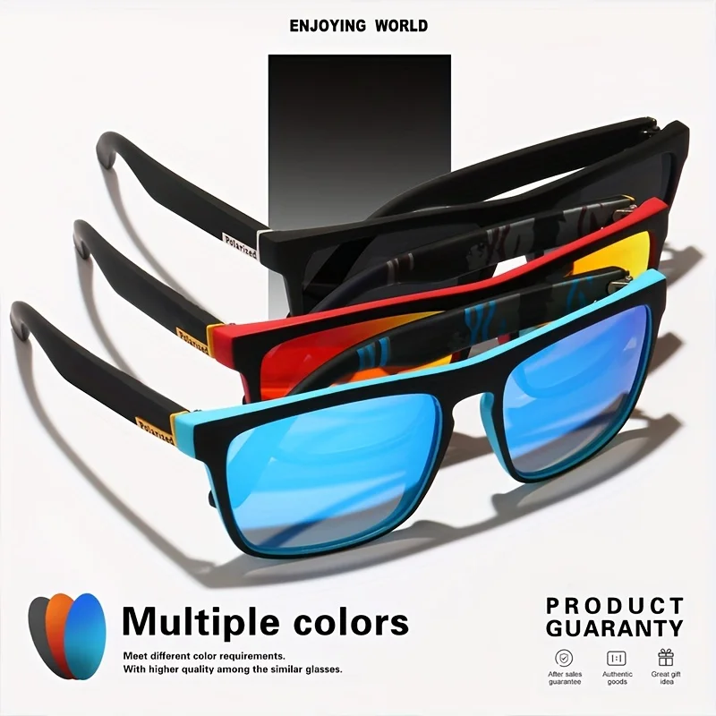 1/3 ชิ้น แว่นกันแดดทรงสี่เหลี่ - Fishing Sunglasses Polarized บทวิจารณ์และราคา