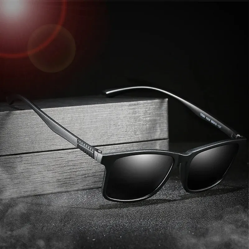 แว่นกันแดดผู้ชายสไตล์คลาสสิก แ - Fishing Sunglasses Polarized บทวิจารณ์และราคา